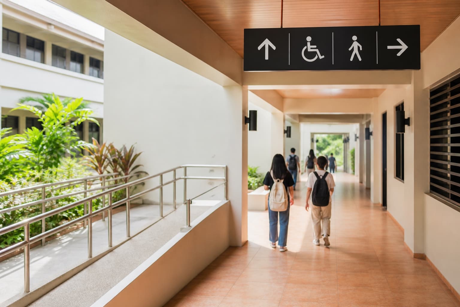 Student Accessibility Wayfinding project photograph